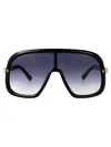 Dsquared2 Gradient-tinted Shield Sunglasses In Multi
