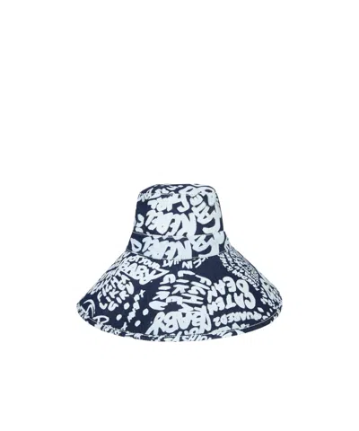 Dsquared2 Graffiti Fisherman Hat In Blue