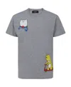 Dsquared2 Graphic Flag-print Cotton T-shirt