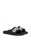 Dsquared2 Graphic-logo Slides In Black
