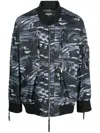 Dsquared2 Man Jacket Slate Blue Size 44 Polyamide In Blue