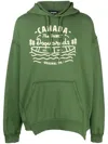 Dsquared2 Dsquared Men Sweatshirt With Logo In Green