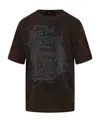 Dsquared2 Graphic-print Cotton T-shirt In Black