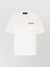 Dsquared2 Graphic Print Cotton T-shirt In White