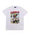 Dsquared2 Graphic-print Cotton T-shirt In White