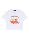 Dsquared2 T-shirt Mit Grafischem Print In White