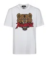 Dsquared2 Man T-shirt White Size L Cotton In White