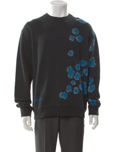 Pre-owned Dsquared2 Graphic Print Crew Neck Pullover W/ Tags In Black