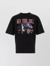 Dsquared2 Graphic Print Crew Neck Short Sleeve T-shirt In Black