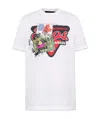 Dsquared2 Graphic Print Crew-neck T-shirt In White