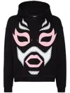 Dsquared2 Graphic-print Hoodie In Black