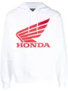 Dsquared2 Graphic-print Hoodie In Weiss
