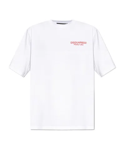 DSQUARED2 DSQUARED2 GRAPHIC-PRINTED CREWNECK T-SHIRT