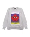 Dsquared2 Logo-print Detail Mélange Sweatshirt In White