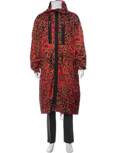 Pre-owned Dsquared2 Graphic Print Parka W/ Tags