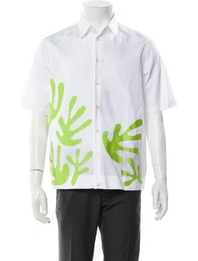 Pre-owned Dsquared2 Graphic Print Short Sleeve Shirt In Multi