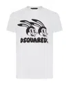 Dsquared2 Graphic-print Short-sleeve T-shirt In White