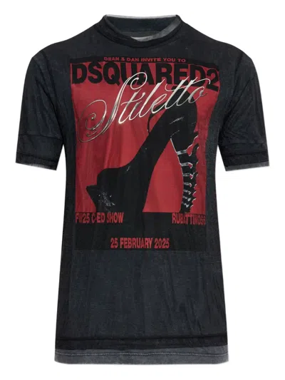 DSQUARED2 GRAPHIC-PRINT T-SHIRT