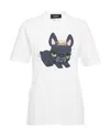 Dsquared2 Graphic Print T-shirt In Black