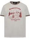 Dsquared2 Dsquared Men T-shirt With Print In Grey