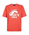 Dsquared2 Graphic-print T-shirt In Orange