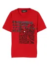 Dsquared2 Graphic-print T-shirt In Red