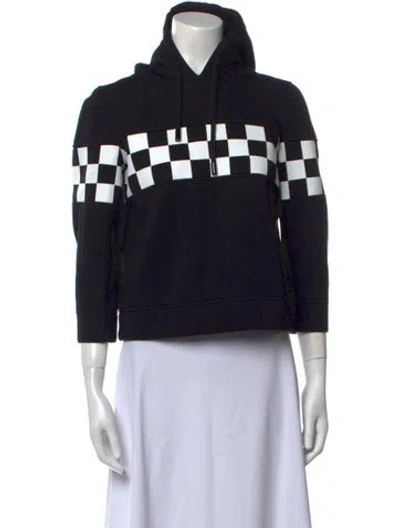 Pre-owned Dsquared2 Graphic Print Turtleneck Sweatshirt In Black