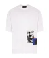 Dsquared2 Graphic Printed T-shirt In White