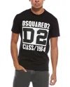 Dsquared2 Graphic T-shirt In Black