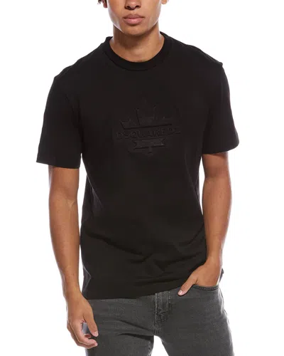Dsquared2 Graphic T-shirt In Black