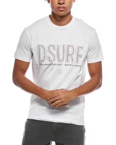 Dsquared2 Graphic T-shirt In White
