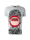 Dsquared2 Graphic-print T-shirt In Gray