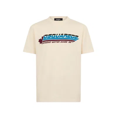 Dsquared2 Graphic-print T-shirt In Animal Print