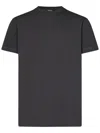 Dsquared2 Graphite Grey Cotton Jersey T-shirt In Black