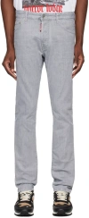 Dsquared2 Gray Cool Guy Jeans In 852 Grey