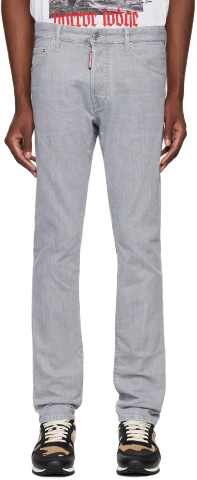 Dsquared2 Gray Cool Guy Jeans In 852 Grey