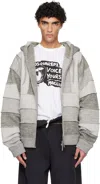 Dsquared2 Dsquared Multicolor Cotton Blend Dsquared X Magliano Sweatshirt In Gray
