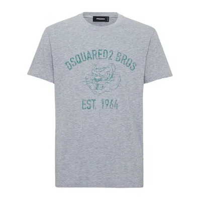 DSQUARED2 GRAY T SHIRTS