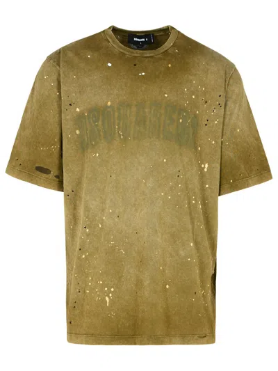 Dsquared2 Distressed T-shirt In Green