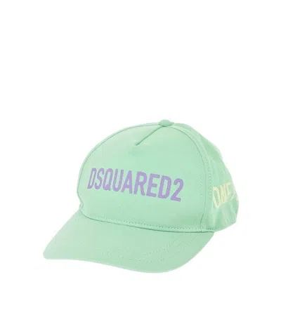 Dsquared2 Green Logo Baseball Cap