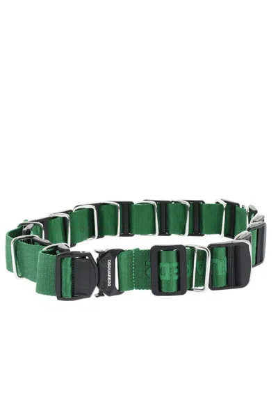 Dsquared2 Green Logo Belt