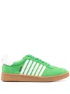 Dsquared2 Green Low Top Sneakers In Green