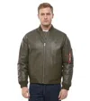 Dsquared2 Green Solid Bomber Jacket In Green