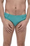Dsquared2 Green Solid Swim Brief In Green