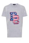 Dsquared2 Grey Cotton T-shirt