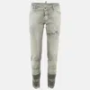 Dsquared2 Jennifer Mid-rise Jeans In Gray
