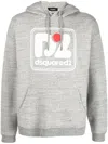 Dsquared2 Dsquared Camo Patch Herca Anorak Sweatshirt In Grey