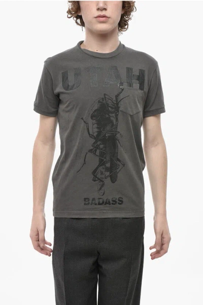 Dsquared2 Grey Man T-shirt In Gray