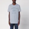 Dsquared2 Bros Logo Print Crewneck T-shirt In Grey