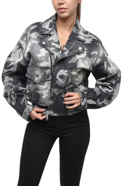 DSQUARED2 GREY NOTCHED LAPEL JACKET